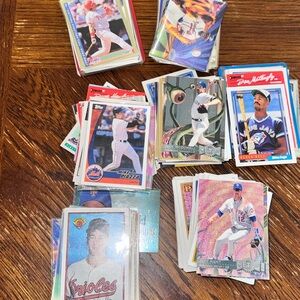 Classic Baseball Trading Card Collection